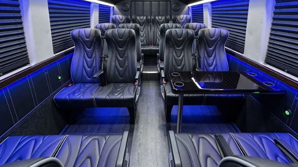 lincoln 20 passenger sprinter van interior