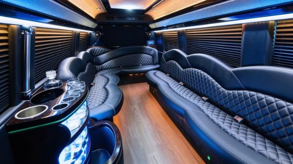 lincoln sprinter limousine interior