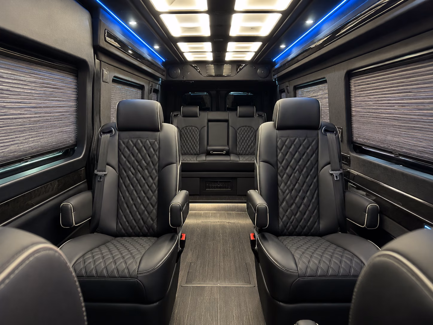 lincoln 10 passenger sprinter van inside