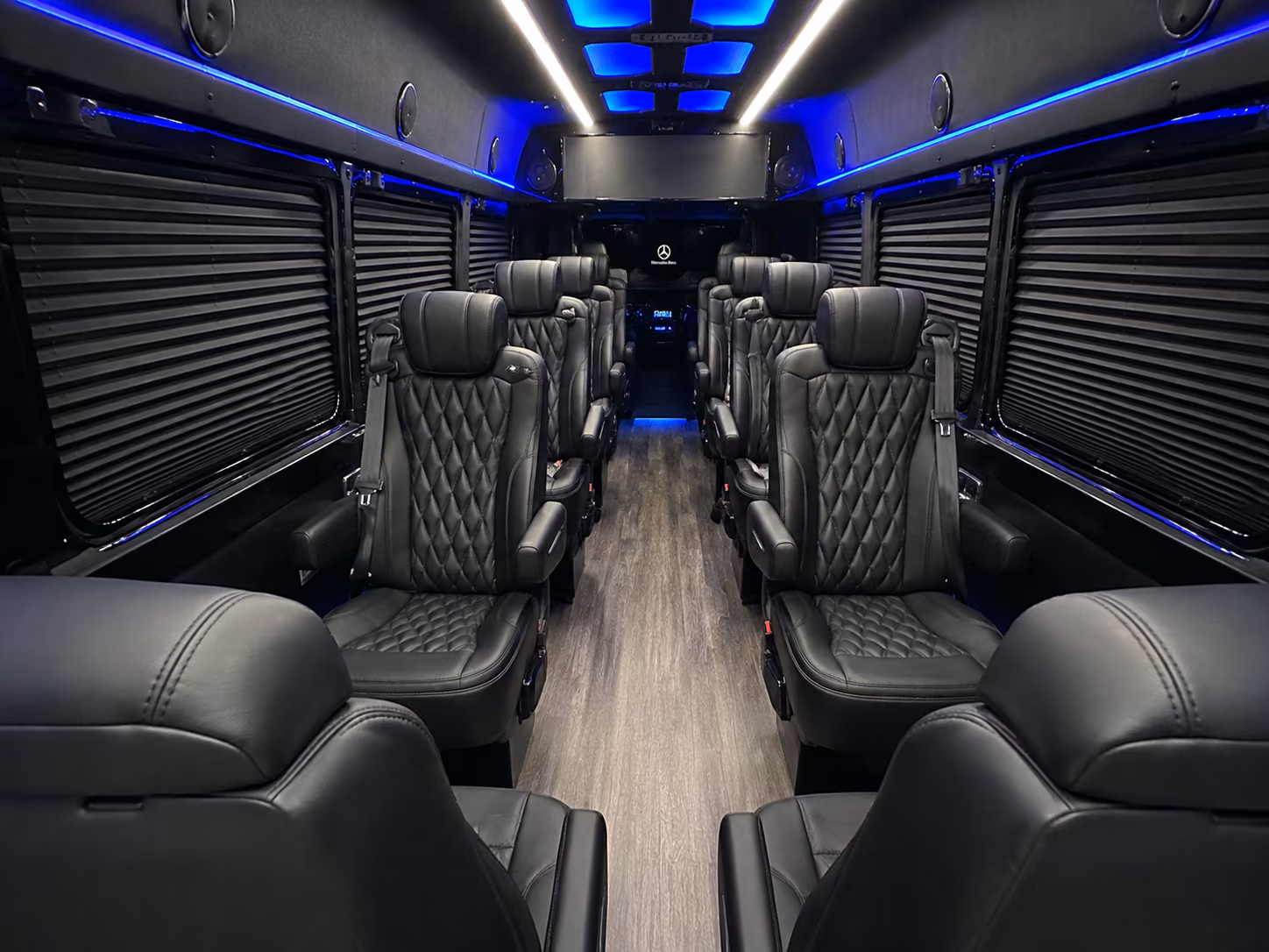 lincoln 10 passenger sprinter van interior