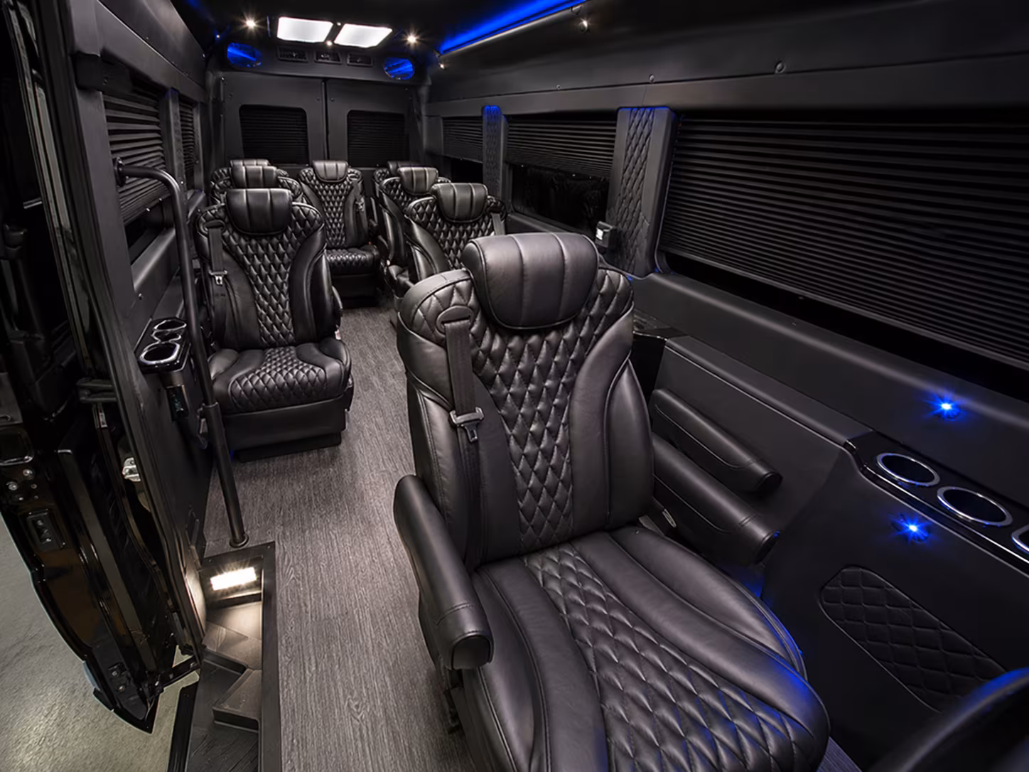 lincoln 15 passenger sprinter van inside
