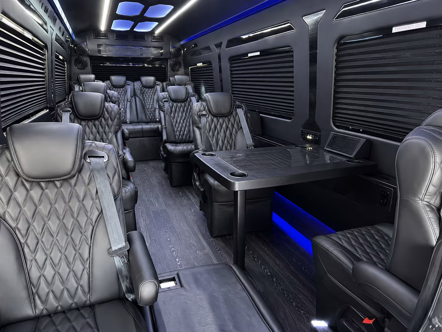 lincoln 15 passenger sprinter van interior