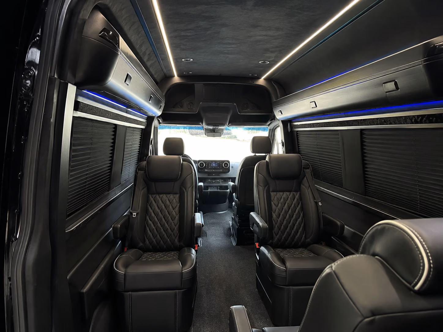 lincoln 18 passenger sprinter van interior
