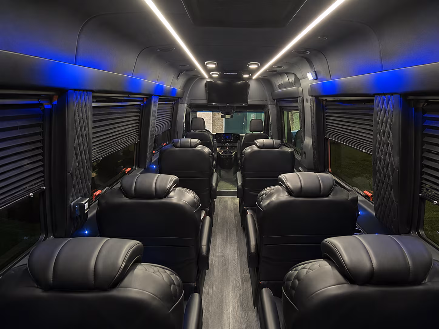 park and ride and satellite parking sprinter van shuttles for lincoln worksites