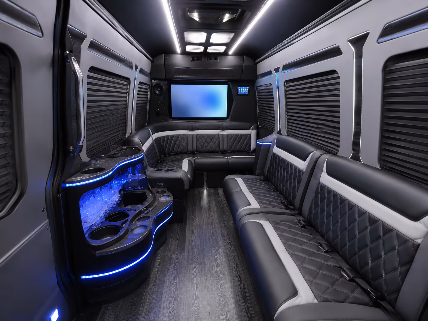 shift change sprinter van transportation for any hour operations in lincoln